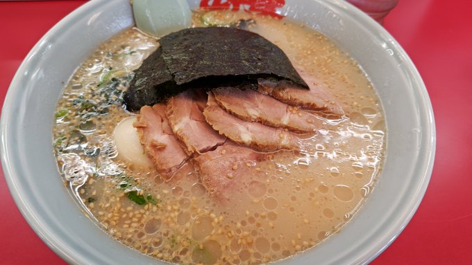 小山駅と駅近くの山岡家で食べた塩チャーシュー 