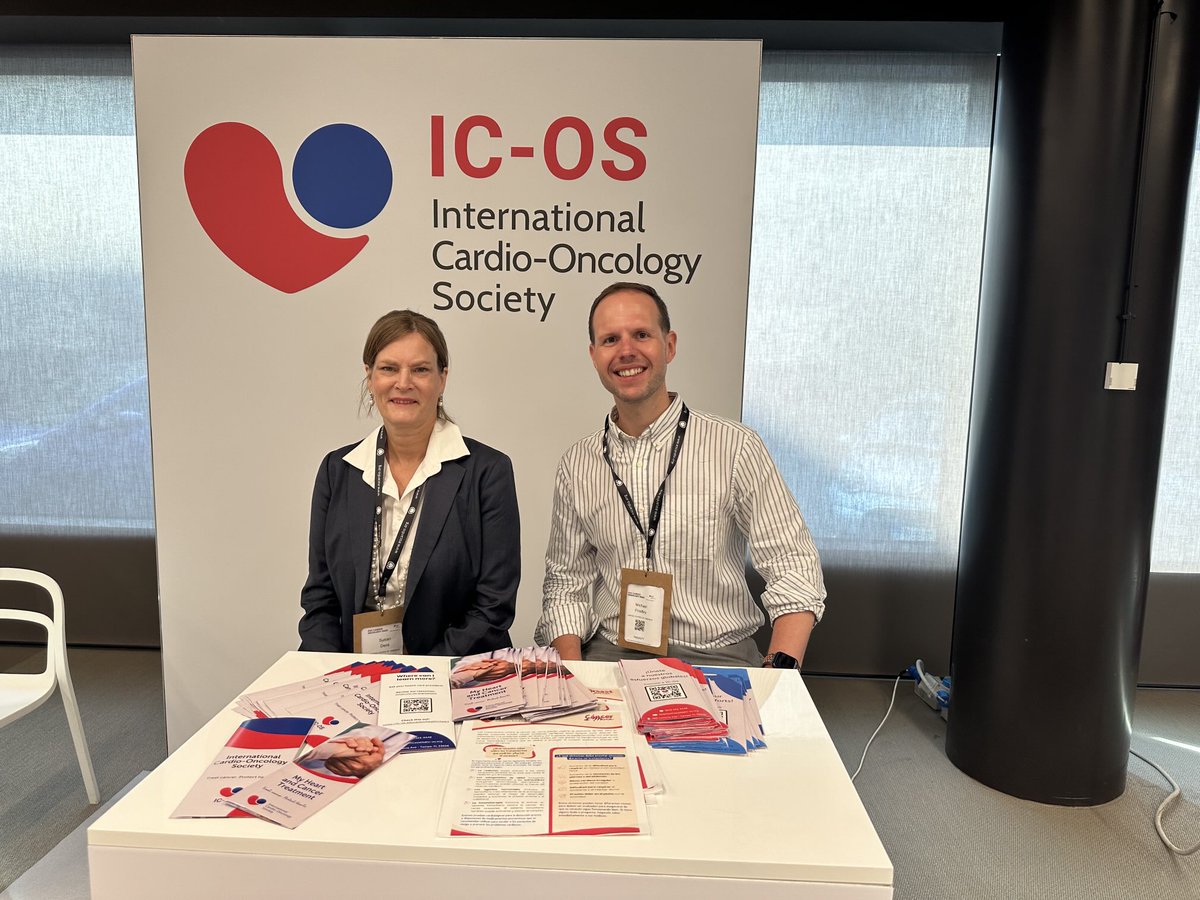 sdent_cardioonc's tweet image. Representing ICOS (President Dent and President elect Fradley)at the inaugural ESC cardio-oncology meeting in Florence - working together to improve cardiovascular health of patients with cancer @ICOSociety @OncoAlert @OncBrothers @CancerCareMASCC