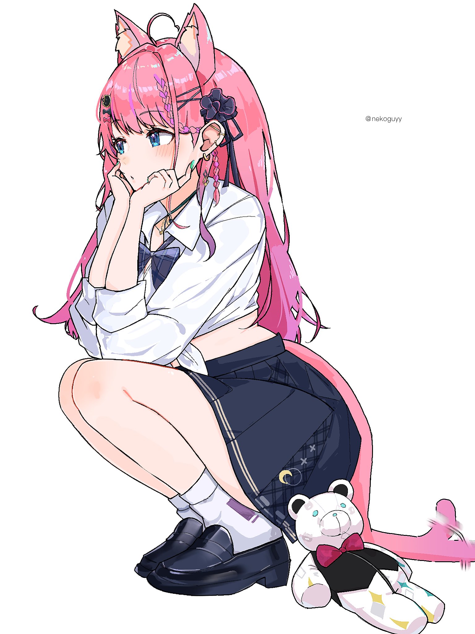 品揃え豊富で 猫飼い/Nekoguy  X: on 絵画