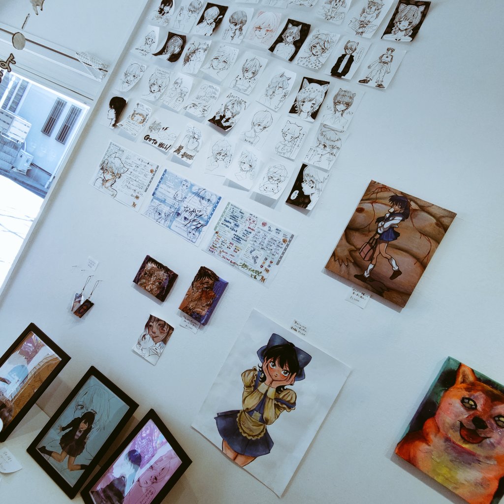 Love_Ghost_Lab's tweet photo. 展示観に行きました。
楽しかった。

@not_ziema 
@taratarako0608 
@7aka__tko https://t.co/ZYiW3ExARo