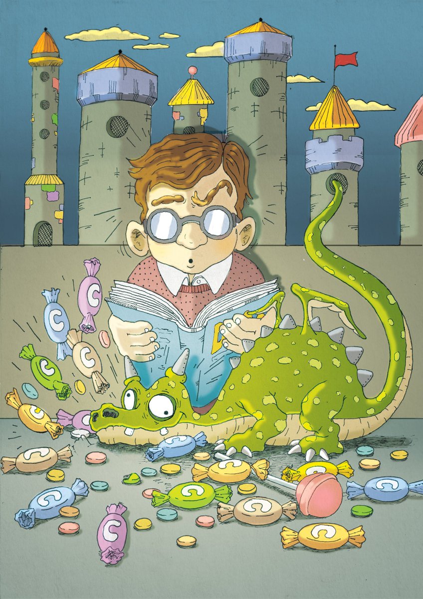 Εικονογράφηση από το βιβλίο της Δήμητρας Παπαδοπούλου 'Οι Ιστορίες της Δρ. Ψυχής'. Εκδόσεις Spectrum.