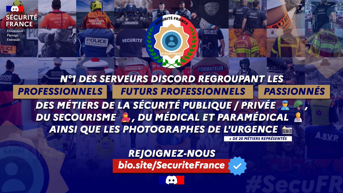 SecuriteFrance_'s tweet photo. 👋 Salut ! Tu ne connais pas #SécuritéFrance ? C'est un groupe avec plus de 1,1K membres, où se retrouvent des professionnels, des futurs pros et même des passionnés ! Rejoins-nous dès maintenant pour échanger des conseils et bien plus !!
#SecuFR
🟦⬜🟥 : https://t.co/dAcMCTIprq https://t.co/BQucczAY5Y