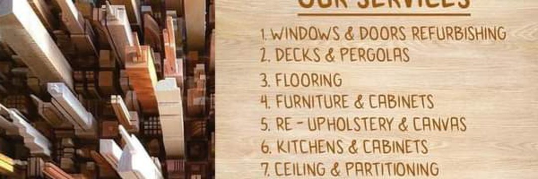 Its winter now its time to fix your  wooden Windows,Garage doors,wooden slidding doors ,Decks,floors ...all you wooden items that needs service just hit my DM ...

Or email adress @eriquewoodworks@g.mail.com

Fix it now the rain season is coming with just an affordable prices