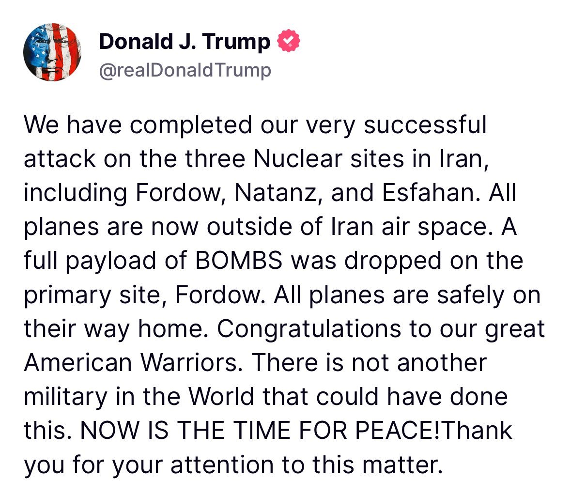 Fatima_Writes_'s tweet photo. Yesterday Pakistan nominated Trump for 2026 Nobel peace prize and the very next day this man bombed 3 places in Iran and still had the audacity to claim himself as peacemaker. TRUMP IS A TERRORIST! He must be stopped or else World War III is inevitable.
#WorldWar3 #Iran https://t.co/TEkgVj7IfK