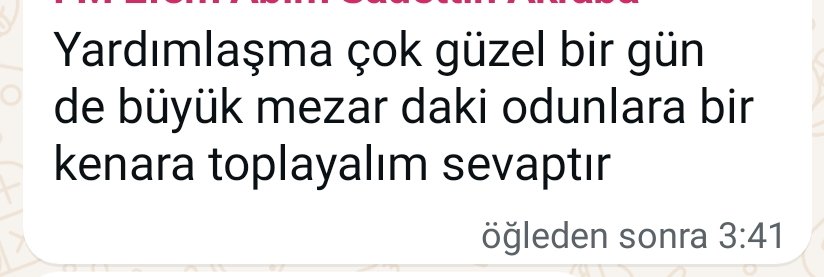 Köy yardımlaşması..
Günaydın