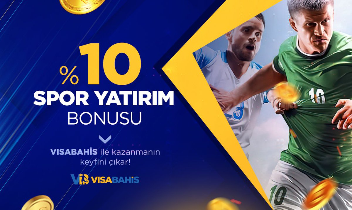 ⚡️Her Yatırıma %10 Çevrimsiz Spor Yatırım Bonusu

🎁Visabahis'te yeni üyelerimize özel %100 Hoş geldin Bonusu fırsatı

✅Bu fırsatı kaçırmayın, hemen üye olup avantajlı bir başlangıç yapın!

📌t2m.io/Visaonline
#güncel #sondakika #spor #Luxbet #betmatik #Poker #parobet