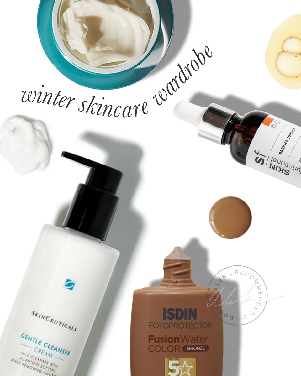 SkinMiles's tweet image. 🧣 How to build your winter skincare wardrobe:
✔️ Hydrating Cleanser
✔️ Barrier Serum
✔️ Lipid-Rich Moisturiser
✔️ SPF (yes, even in winter!)

Book your free consult today for your unique skin.💻bit.ly/4dQpmuW 

#WinterRoutine #SkinMilesAdvice