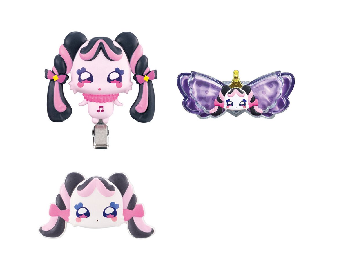 p_t_ooo's tweet image. 【交換】キミとアイドルプリキュア♪ ガチャ ガシャポン なりきり3 リボン アクセサリーコレクション キミプリ プリキュア

譲▶︎キラキラショータイムマイク(各1),ヘアクリップ(プリルン)

求▶︎2枚目画像メロロン

郵送または池袋手渡し
条件等2枚目写真にALT有
お気軽にお声かけください