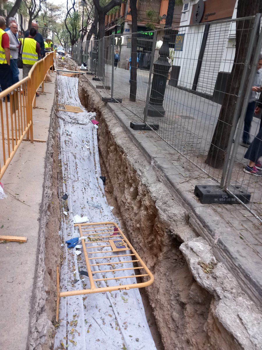 Va de zanjas. ¿Beneficiosas o perjudiciales?: depende de la distancia al tronco. Muy cerca dañan raíces y comprometen la estabilidad del árbol. A la distancia correcta hacen las veces de un repicado de raíces.
En obras de este tipo se recomienda siempre la visita de un experto👇🏻