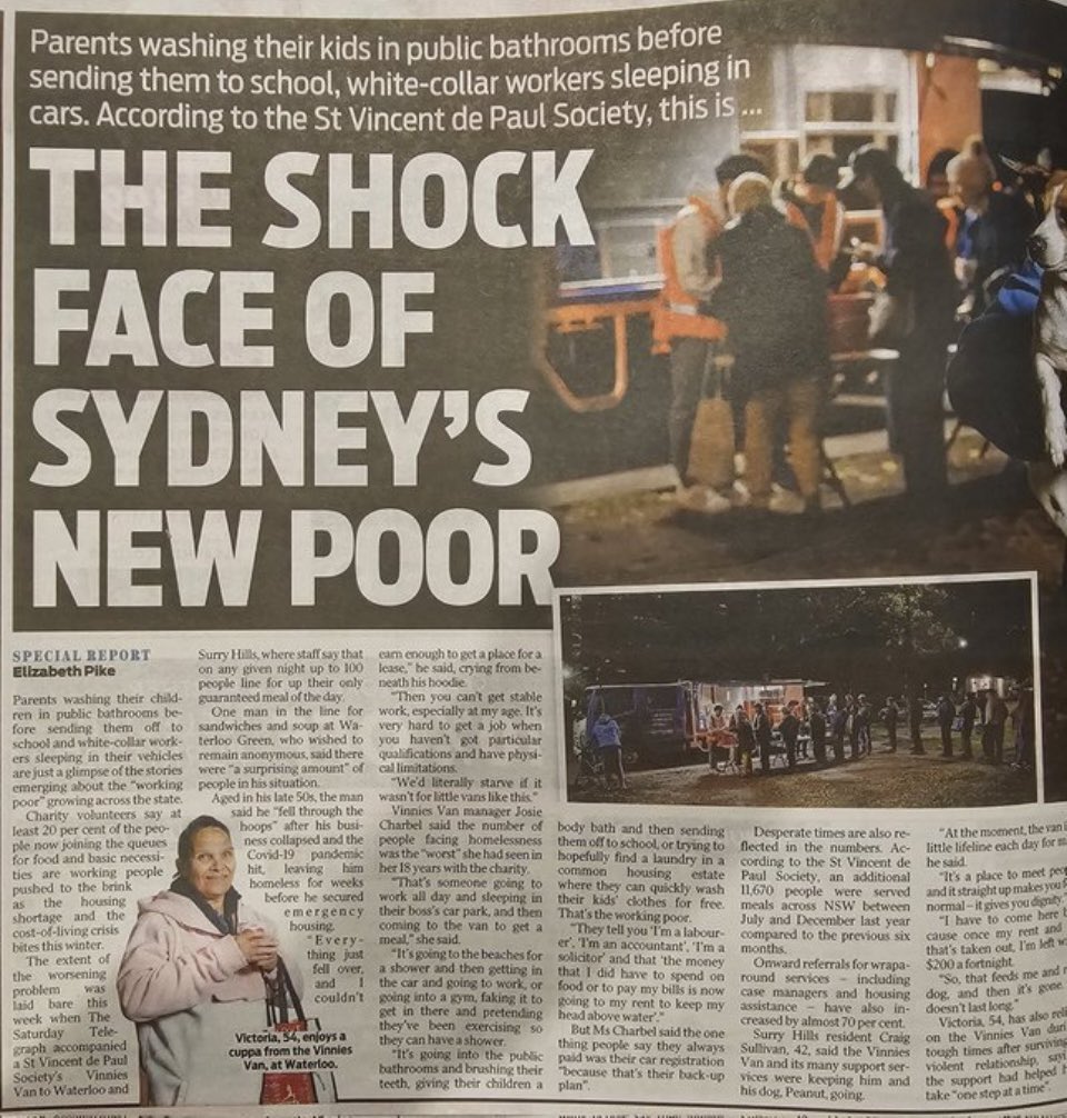 Albo and the Labor party are destroying this country and making our people homeless.

It's not an exaggeration.

It's happening right in front of us.

The Governor General needs to dissolve parliament.

This is very serious. I'm surprised there are still people who can't see it.