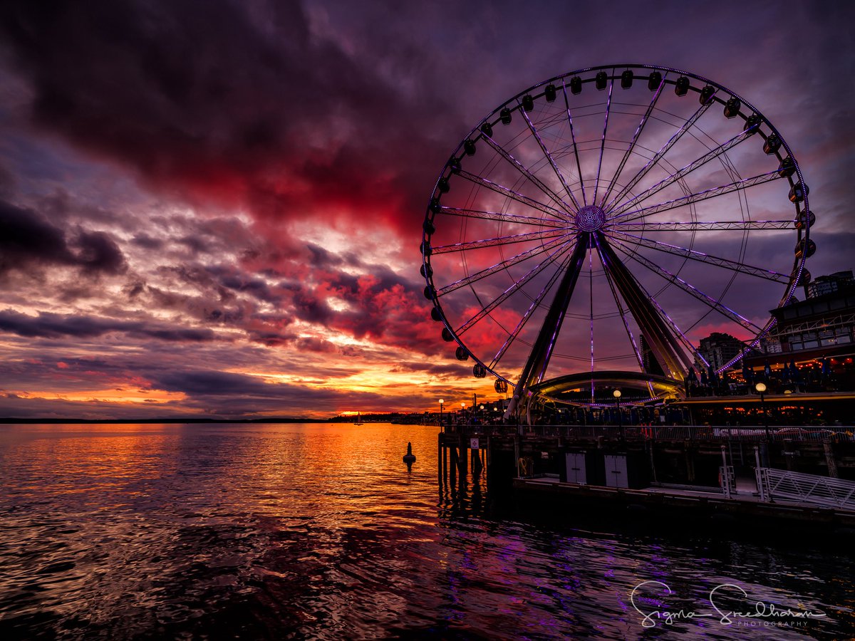 sigmas's tweet image. Tonight turned out to be even better than last night! #Seattle #FirstDayOfSummer #sunset
