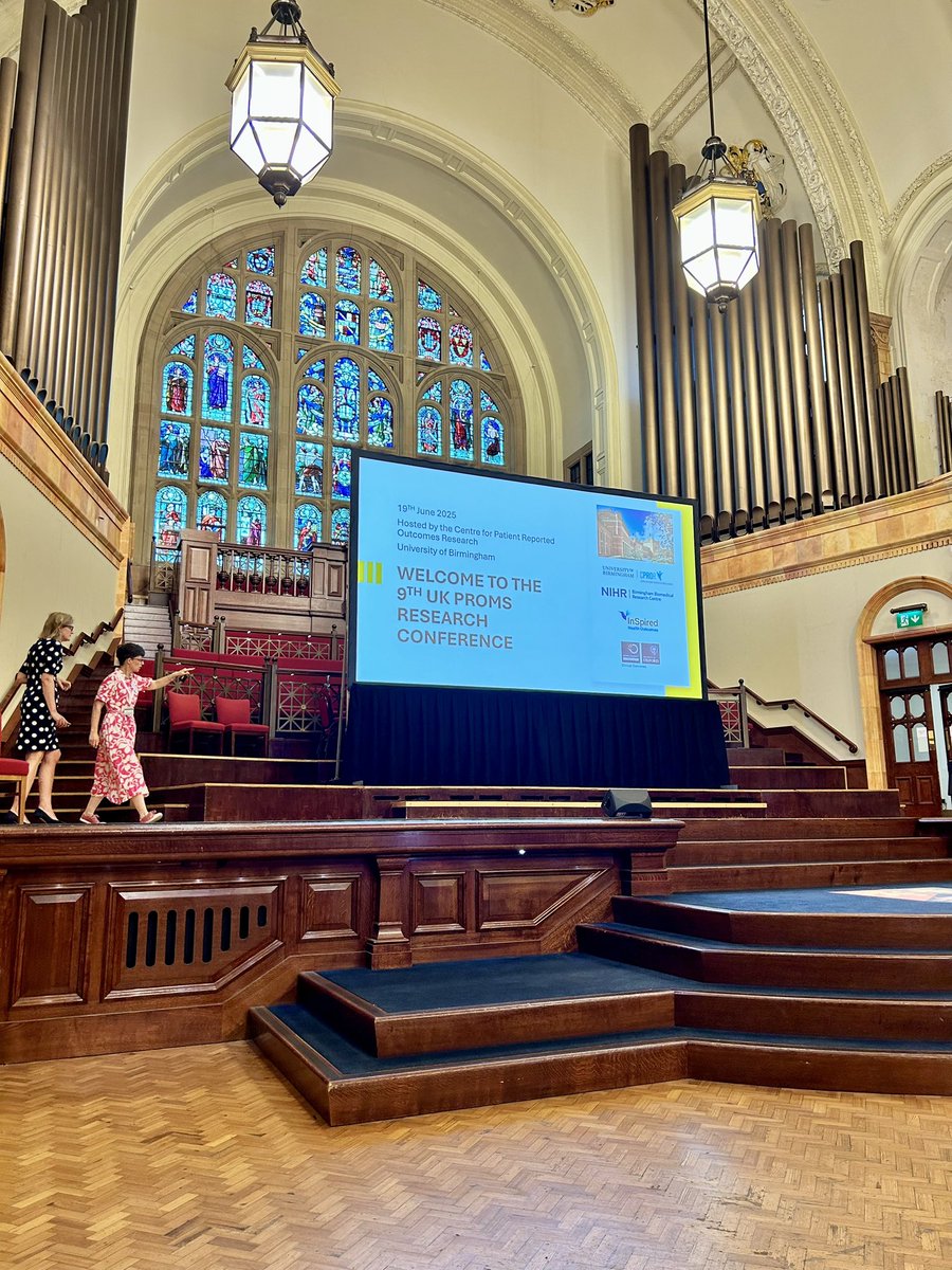 Great day in Birmingham for the PROMs conference last week. Another fantastic event and lots of food for thought 💭