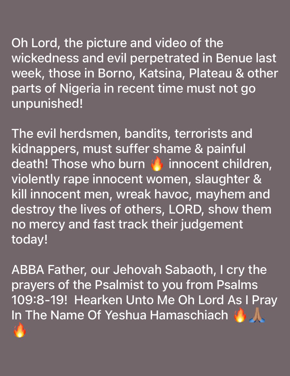 KayodeAkintemi's tweet image. For the fact that for days now, the @PoliceNG & other law enforcement agencies of Nigeria have not arrested any of the perpetrators of the dastardly act and evil killing in Benue last week, I am taking this case to God, asking Him to hear the crying by the blood shed! 😭😭😭
