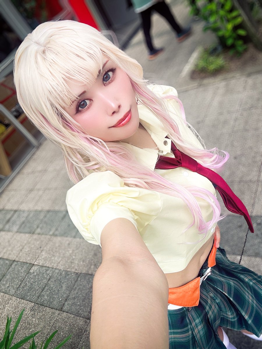 アコスタ茶屋町きました！
マクロスのシェリルしてます👼🩷🎤✨

#アコスタ梅田茶屋町