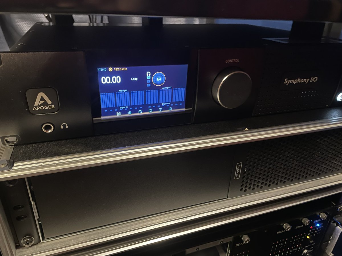 ミックス用インターフェイスデモ　其の2

Apogee Symphony mk2
と
BURL BDA8