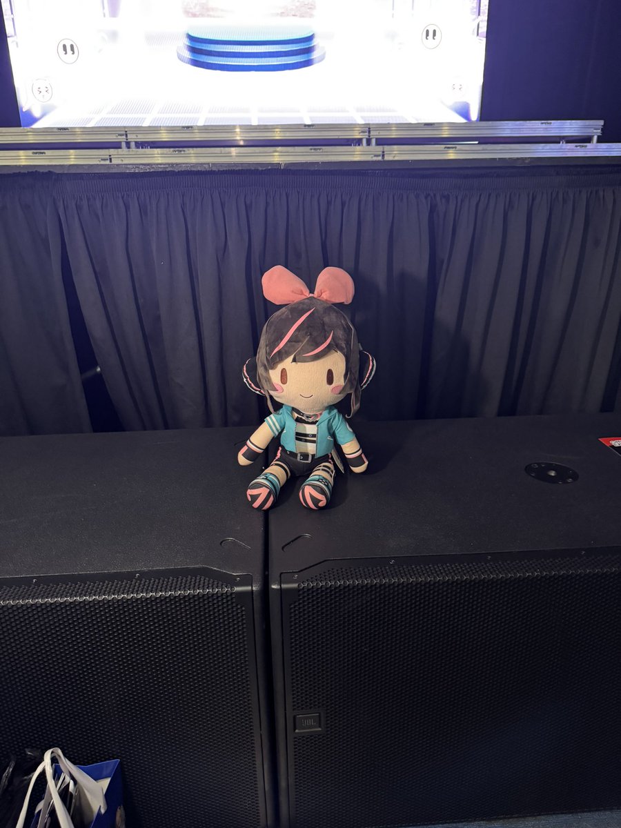 I had to commemorate the occasion glad I brought my kizuna AI plushie