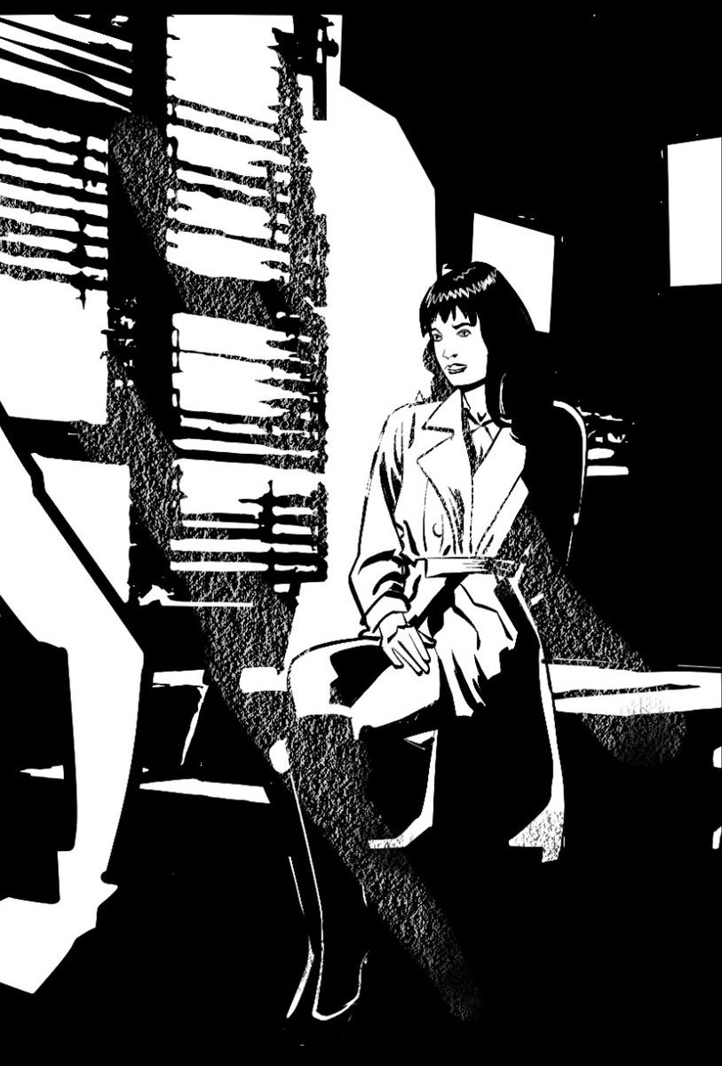 marco949's tweet image. Drawing the all the noirs