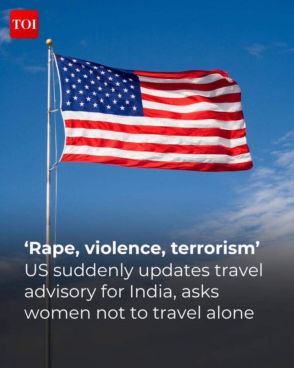 Let me tell those who’ve been talking about the Level 2 travel advisory since yesterday that countries like Italy, Germany, the UK, and France were already on that list. This is just Trump’s political vendetta because the Indian government didn’t support his fake ceasefire and