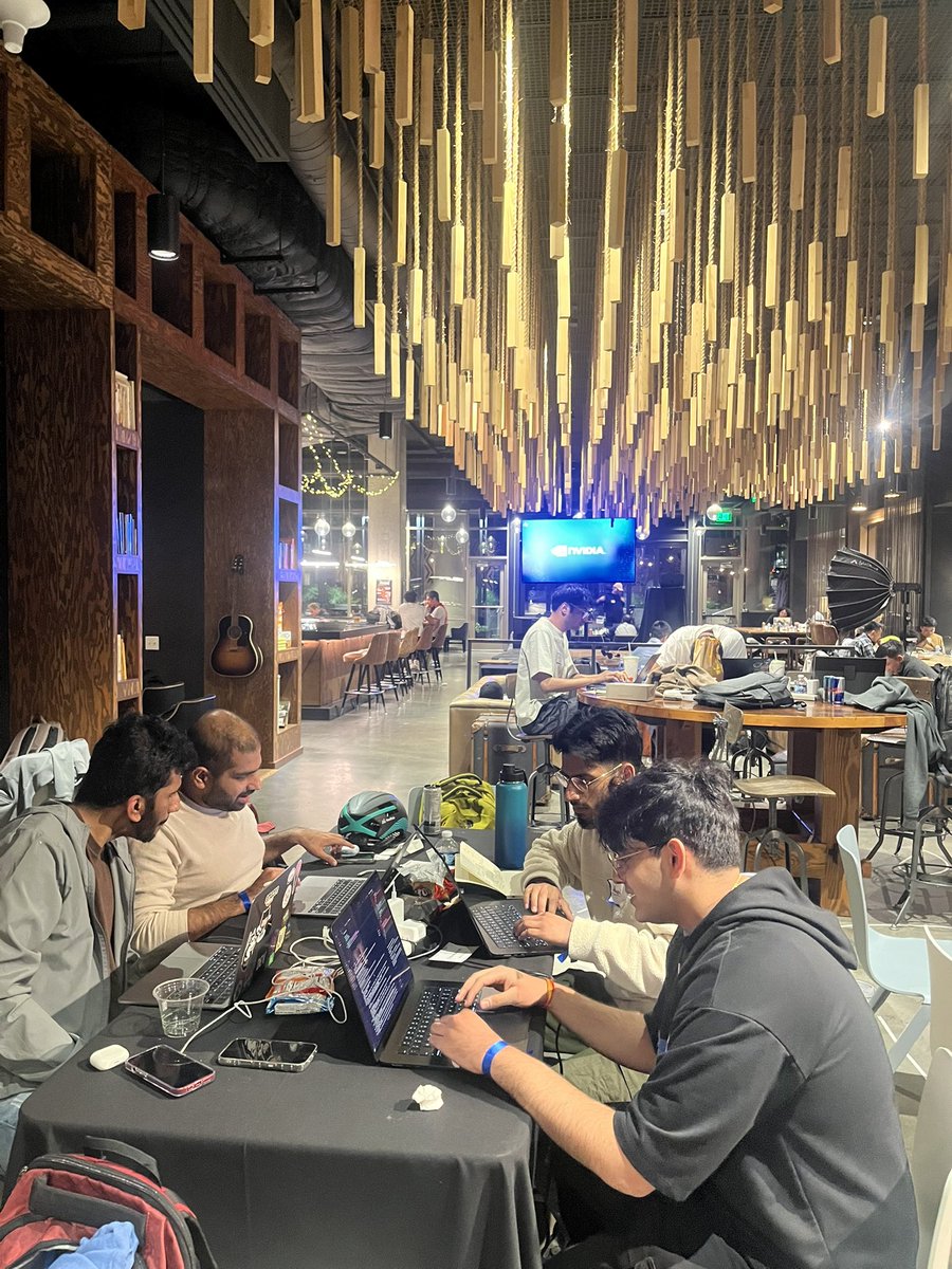 Deepansh_AI's tweet image. Grinding it out at the LLaMa 4 Hackathon @AIatMeta @MetaforDevs @cerebral_valley @awscloud @nvidia