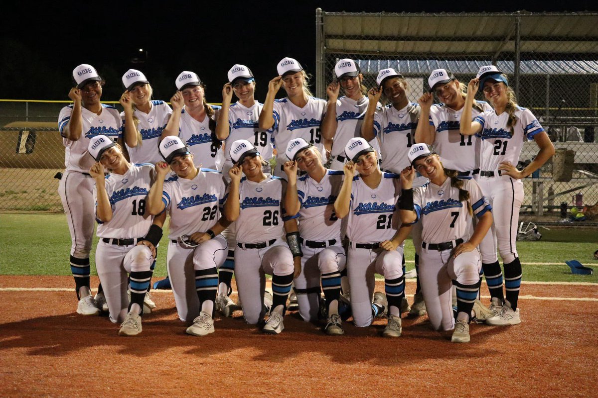 Oklahoma Athletics National Madden/Davis 16U (@08athleticsnat) on Twitter photo Elite 8 bound! 4 games back to back, including an unreal 4 hour 47 minute, 20 inning game! Big shout out to <a href="/zgriffin_32/">Zoie Griffin</a> going 17.2 innings, with only 6H, 1 run, 1 ER, 3 walks, and 21 Ks!! And catcher <a href="/KynliGarrett/">Kynli Garrett</a> catching all 20 innings! Great team effort! #AsAllDay Elite 8 bound! 4 games back to back, including an unreal 4 hour 47 minute, 20 inning game! Big shout out to <a href="/zgriffin_32/">Zoie Griffin</a> going 17.2 innings, with only 6H, 1 run, 1 ER, 3 walks, and 21 Ks!! And catcher <a href="/KynliGarrett/">Kynli Garrett</a> catching all 20 innings! Great team effort! #AsAllDay