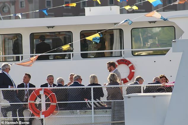 UNITENHFT's tweet image. UNISON member WEZ 🙄 here is The Health Secretary&apos;s appearance at the Bilderberg Meeting in Sweden, sipping champagne in the company of billionaires, bankers and power brokers, yes UNISON can rely on Wez to pay staff Correctly and protect the NHS.
