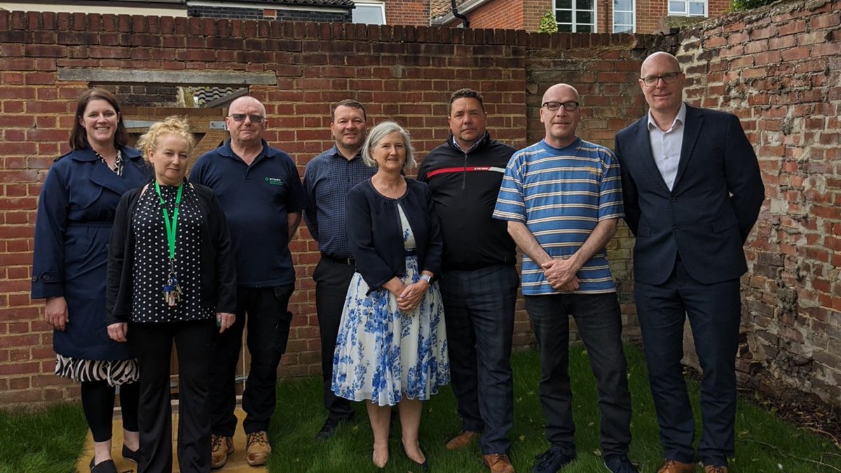 On this day: Barratt and David Wilson Homes revamp for Norfolk homeless  garden ift.tt/u96P5LK