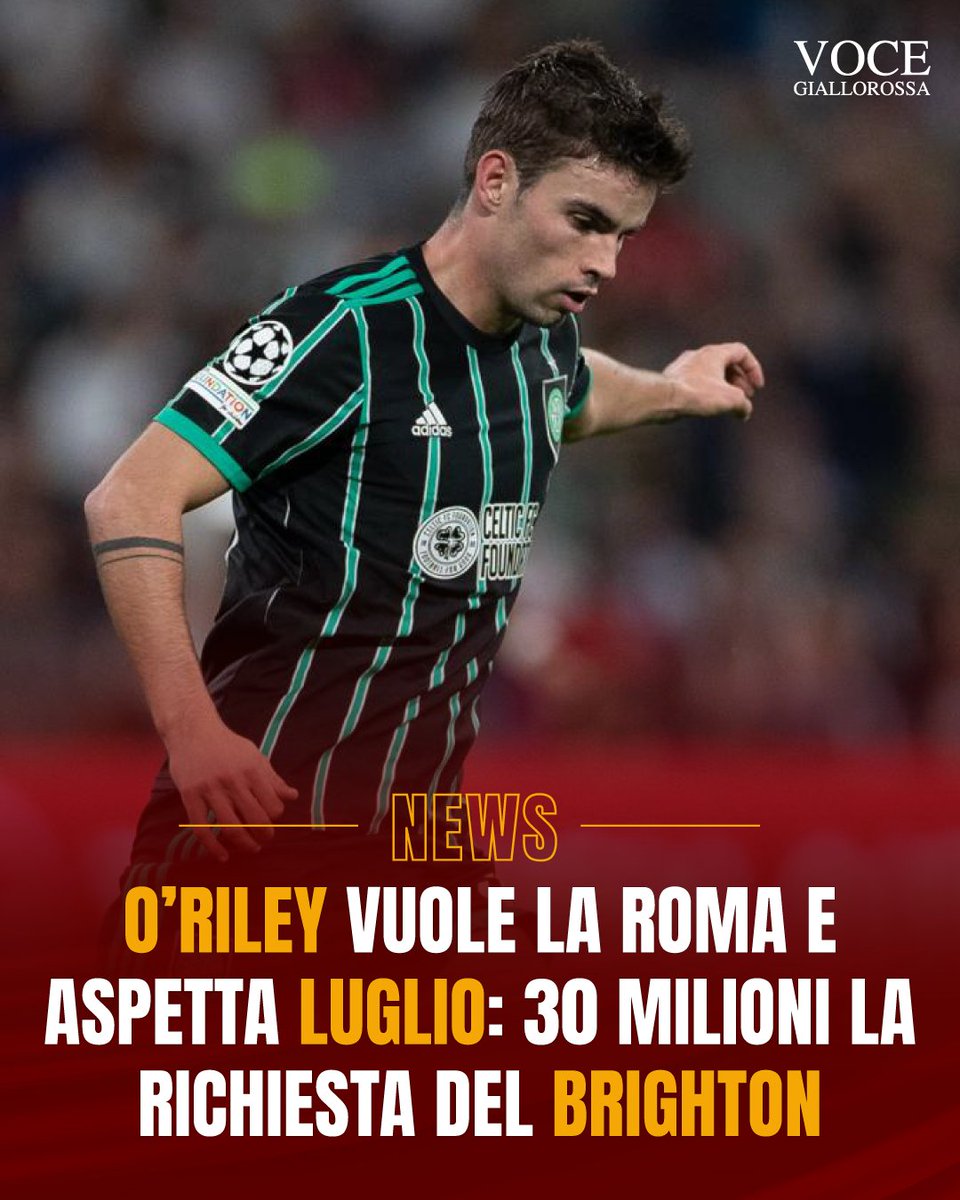 VoceGiallorossa's tweet image. ⌛️ Calciomercato Roma - O'Riley vuole la Roma e aspetta luglio

#ASRoma 

vocegiallorossa.it/primo-piano/ca…