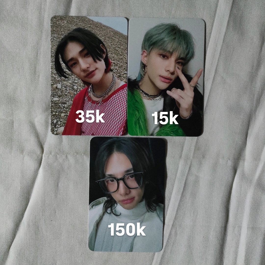 wts lfb skz pc

🏷️ incl pack, excl adm
📍 depok, jabar, ina

boleh nego kalo take banyak! open trade to per-linoan, kindly tawarin lewat dm~

t. want to sell looking for buyer stray kids photocard bang chan changbin lee know hyunjin han jisung seungmin felix jeongin ayen i.n lino