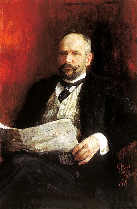 Илья Репин. «Портрет Столыпина». 1910 г.