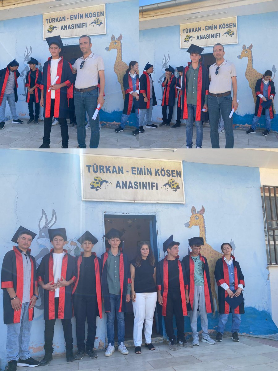 8.Sınıf öğrencilerimiz için mezuniyet programı yapıldı. Lise hayatında öğrencilerimize başarılar dileriz.