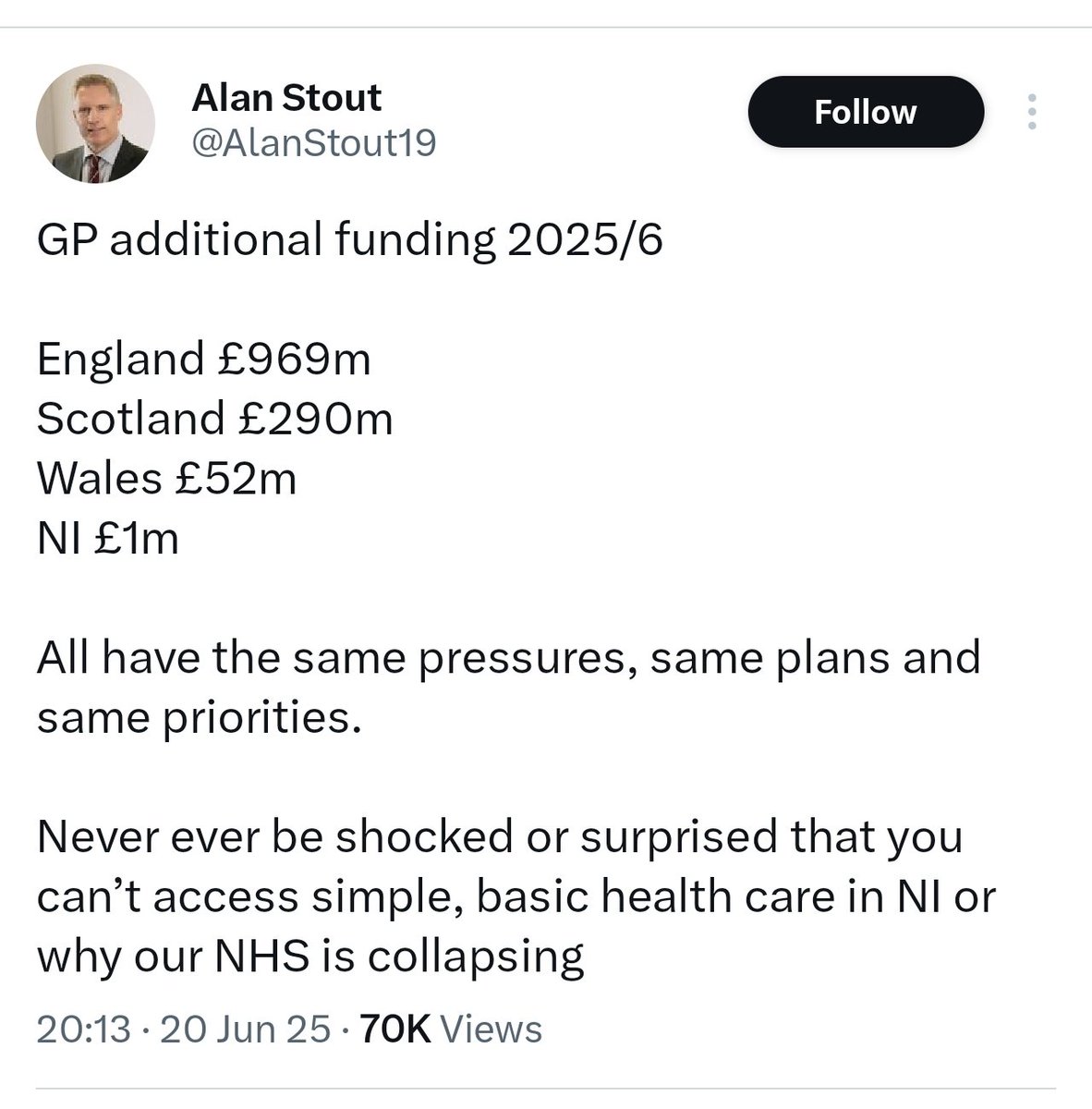 DUMP THE DUP tweet media