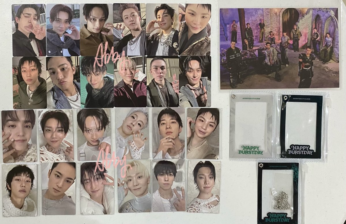 hbd weverse pob &amp; gv event set. thank you <a href="/Jihooniebuys/">Ara</a> 🫶

 #Jihoonie_feedbacks