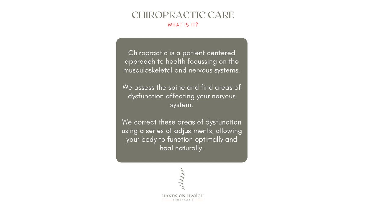 Hands on Health (@hands_on_chiro) on Twitter photo 