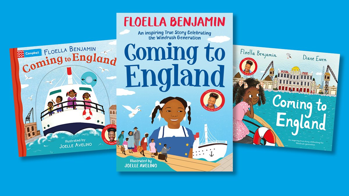 BookTrust (@booktrust) on Twitter photo It's #WindrushDay - and to mark the occasion, we're giving away a beautiful Coming to England bundle!
You could win the board book, picture book, and original prose versions of <a href="/FloellaBenjamin/">Floella Benjamin</a>'s iconic memoir:
booktrust.org.uk/about-us/news-… It's #WindrushDay - and to mark the occasion, we're giving away a beautiful Coming to England bundle!
You could win the board book, picture book, and original prose versions of <a href="/FloellaBenjamin/">Floella Benjamin</a>'s iconic memoir:
booktrust.org.uk/about-us/news-…
