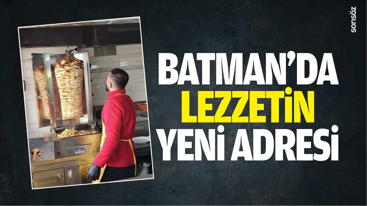 Batman’da lezzetin yeni adresi batmansonsoz.net/haber/batman-d…