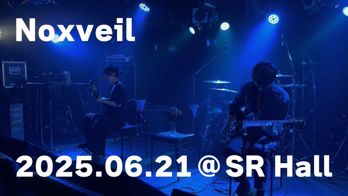 NxIxTx's tweet photo. Noxveil 2025.06.21 Full show @ Kagoshima SR Hall
https://t.co/xGuFTfPqGT https://t.co/7X4jVjsqOd