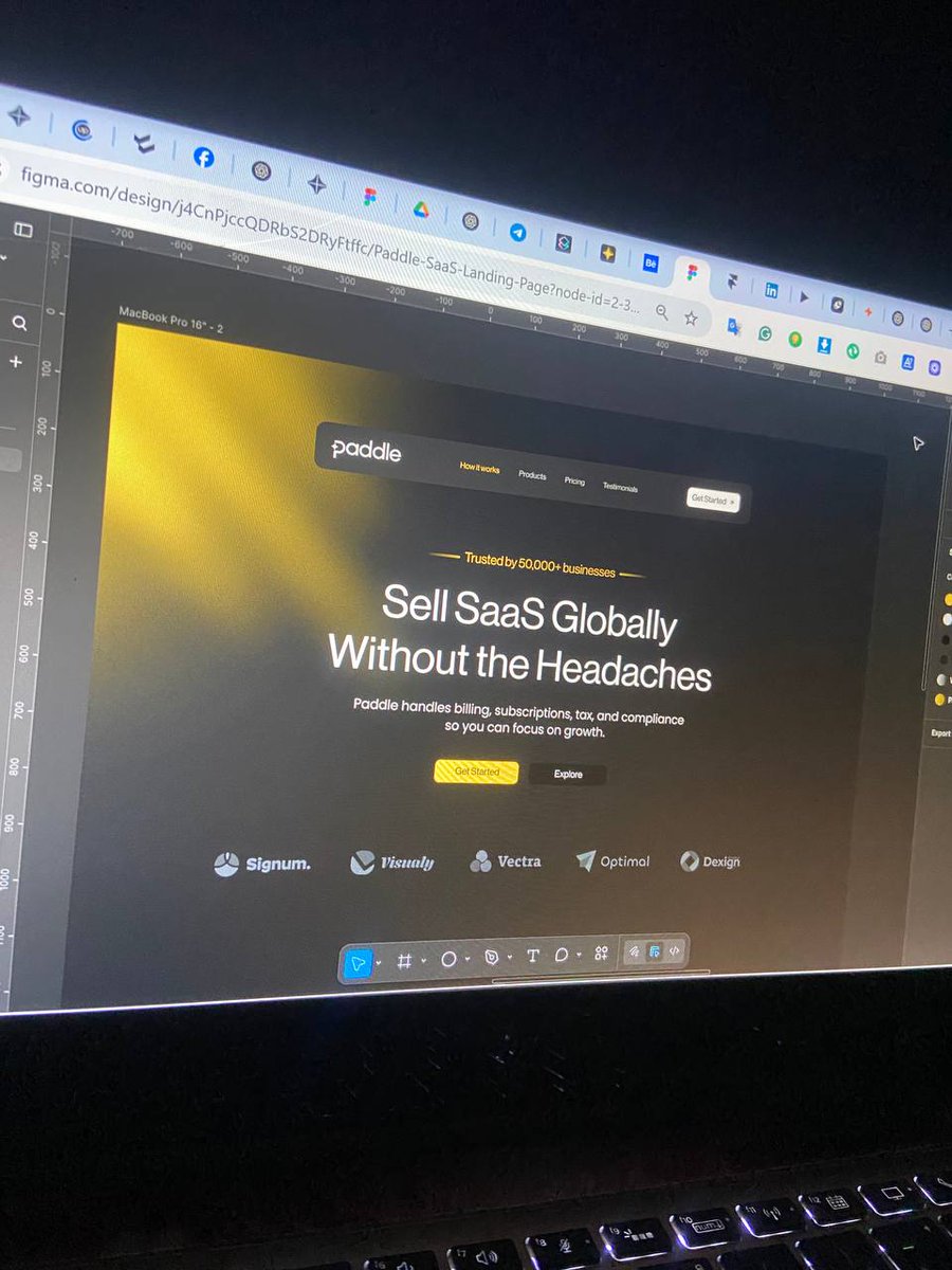 Sunday work✨ Smooth design✨✨

Working on SaaS Landing Page on Figma.
Clean layout, clear message, and ready to convert.

#uxprogroup #30daysbusinessofdesign #ui #UXDesign #ux #uiuxdesign