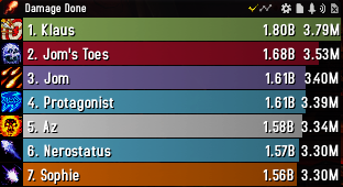 KlausOCE's tweet photo. 1st/16 dps for the CE kill :) https://t.co/749vElXbzM
