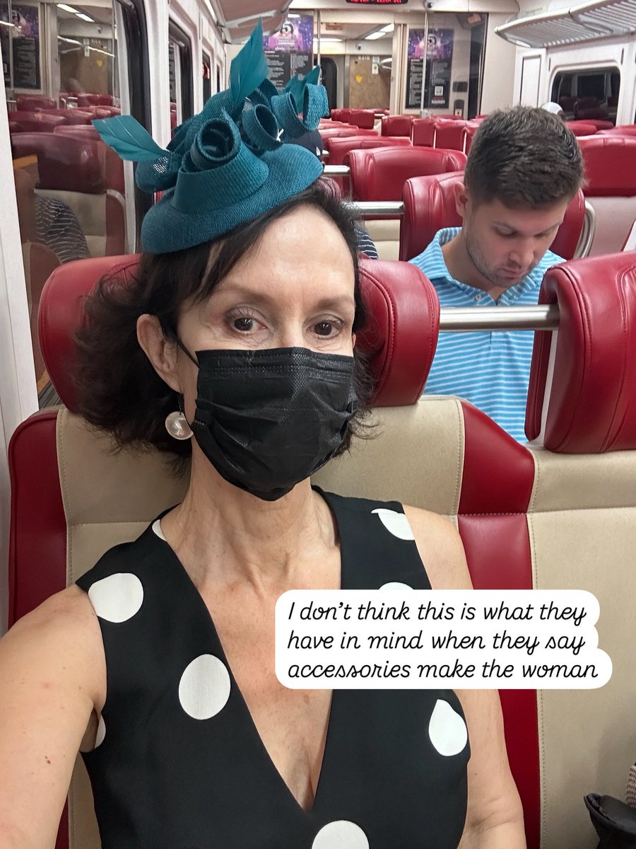 becleartoday's tweet photo. Wearing my fascinator just to make my granddaughter Luna laugh. Because that’s how I want her to think of me. As someone who has her challenges, but tries to also have a sense of humor. #LaughterIsTheBestMedicine #Bronchiectasis #Granddaughter #PrideJoy #RememberMeLikeThis https://t.co/a1mFBEtZqc