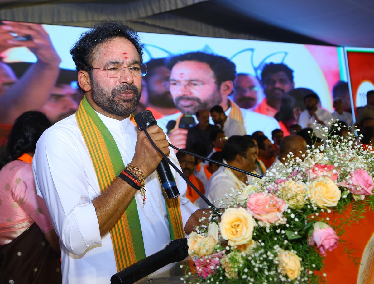 G Kishan Reddy tweet media