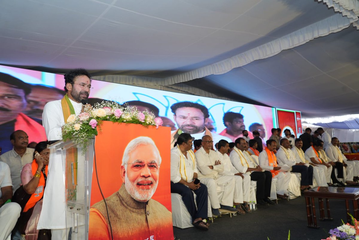 G Kishan Reddy tweet media