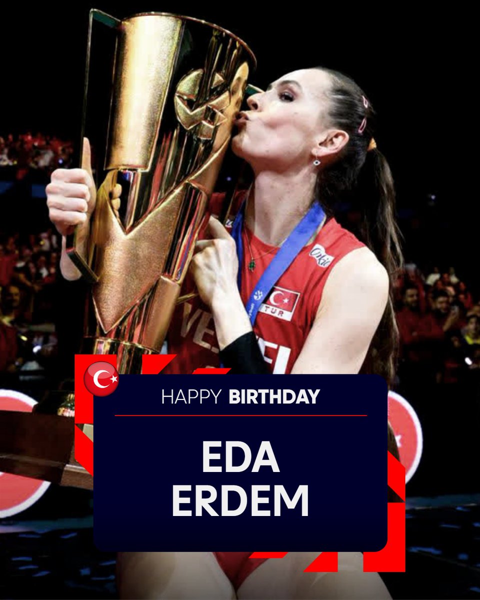 Happy birthday to a legend! Eda Erdem, today is your day!
#legend #europeanvolleyball