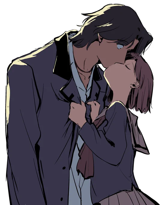 キスで答える