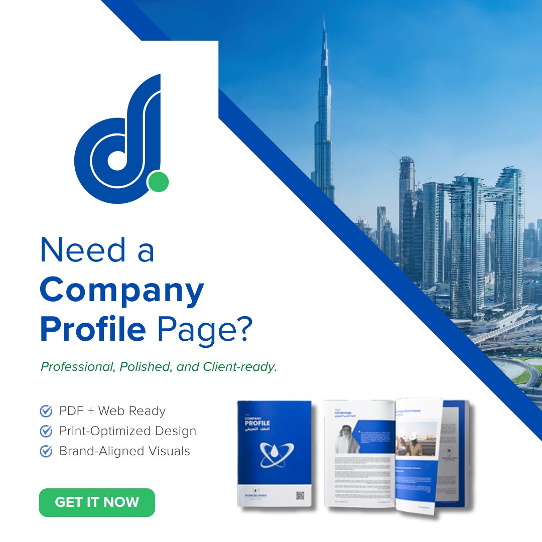 DarsonDigital's tweet photo. Make your business look as sharp as it is.

We design clean, professional company profiles that win attention and build trust.

Start yours 👉 https://t.co/wcaWOuSeiq

#CompanyProfile #DarsonDigital #ProfessionalDesign #BusinessIdentity #UAEbusiness https://t.co/ZzFiN0p95E