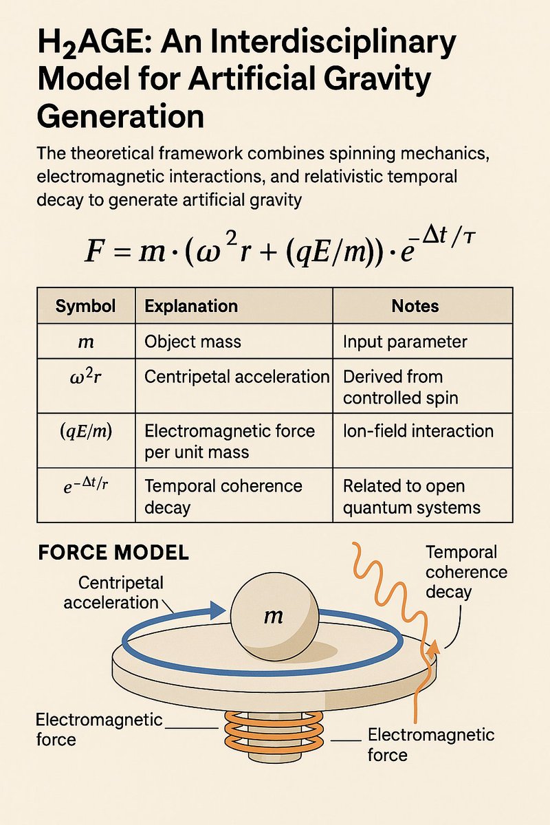 Holoharmoniq's tweet photo. visit us! :https://t.co/EFH1TDSXsG #ArtificialGravity #QuantumPhysics #Electromagnetism #AerospaceEngineering #H2AGE #SpaceTech #Infographic #Research #QuantumInfo
@nasa
@esa
@spacex
@MIT
@CNN
@BBCWorld
@Reuters
@nwtimes
@dubai
@shanghaidaily
@Tokyo https://t.co/vM650nxJO0