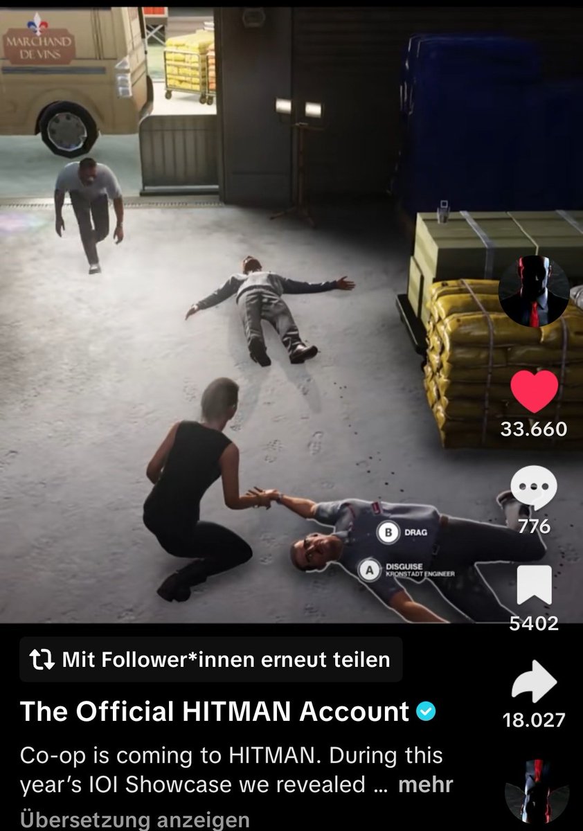 OMG OMG ENDLICH 😭

Endlich HITMAN Coop 🥹 die dürfen das nicht verkacken bitteee