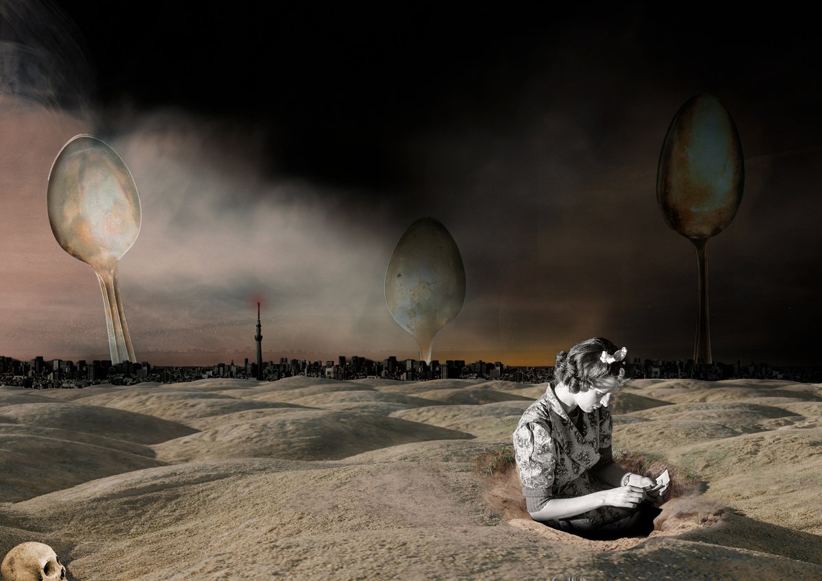 Como cada domingo os dejo el enlace a mi blog para que podáis leer un poema inédito. La ilustración es de <a href="/josemanuelube/">Jose Manuel Ubé</a>  #FelizDomingoATodos 
angelicamorales.wordpress.com/2025/06/22/boc…