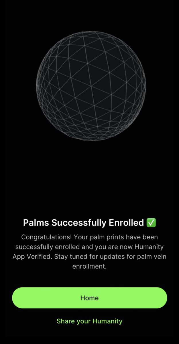 URCHLINX's tweet photo. 📢 HUMANITY PROTOCOL – PALM VERIFICATION UPDATE

Complete palm verification in the app NOW if you haven’t.
Facing issues post-snapshot? Fill out this form:  
👉 https://t.co/GflUwm2zyg

⚠️ ANDROID Users:  
Only Android 13+ is supported. Devices on Android 12 or below may not work and cannot be troubleshooted.

Verify now to avoid missing future airdrop.
@Humanityprot