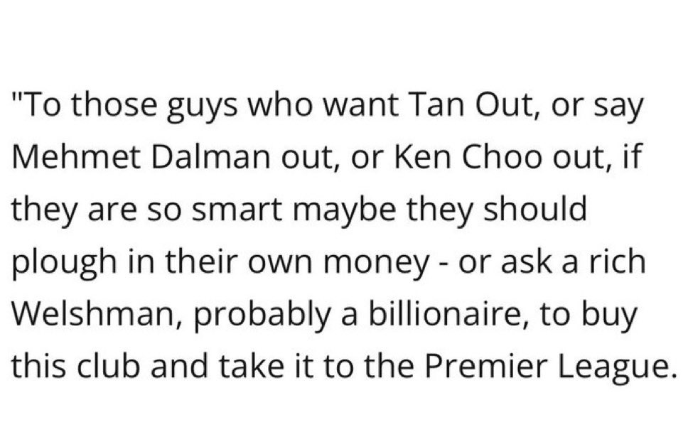 Tan. You promised. Now give the BLOODY CLUB TO GARETH!! ☺️