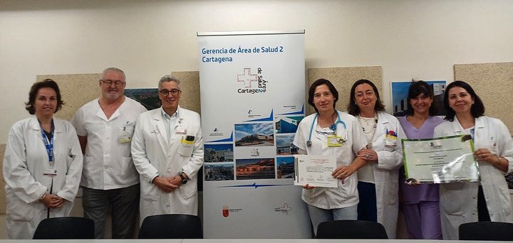 Murciasalud (@murciasalud) on Twitter photo 🫁 La Unidad de Neumología y Alergia Pediátrica del <a href="/Area2Cartagena/">@Area2Cartagena</a> ha logrado la acreditación como Unidad Especializada con criterios de Excelencia y se convierte en el primer hospital del SMS en obtener esta acreditación que otorgan <a href="/SeparRespira/">SeparRespira</a> y la Sociedad Española de 🫁 La Unidad de Neumología y Alergia Pediátrica del <a href="/Area2Cartagena/">@Area2Cartagena</a> ha logrado la acreditación como Unidad Especializada con criterios de Excelencia y se convierte en el primer hospital del SMS en obtener esta acreditación que otorgan <a href="/SeparRespira/">SeparRespira</a> y la Sociedad Española de
